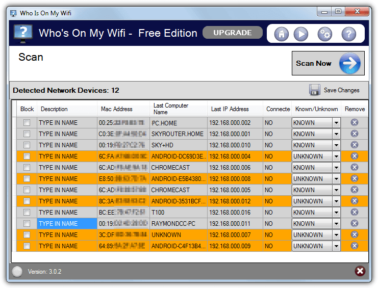 Unknown devices connected to my router settings